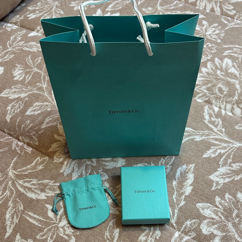 Tiffany & Co. Signature Blue Bag and Box Set